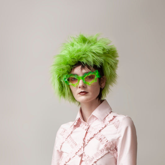 Florentina Leitner Helena Fur Hat Green