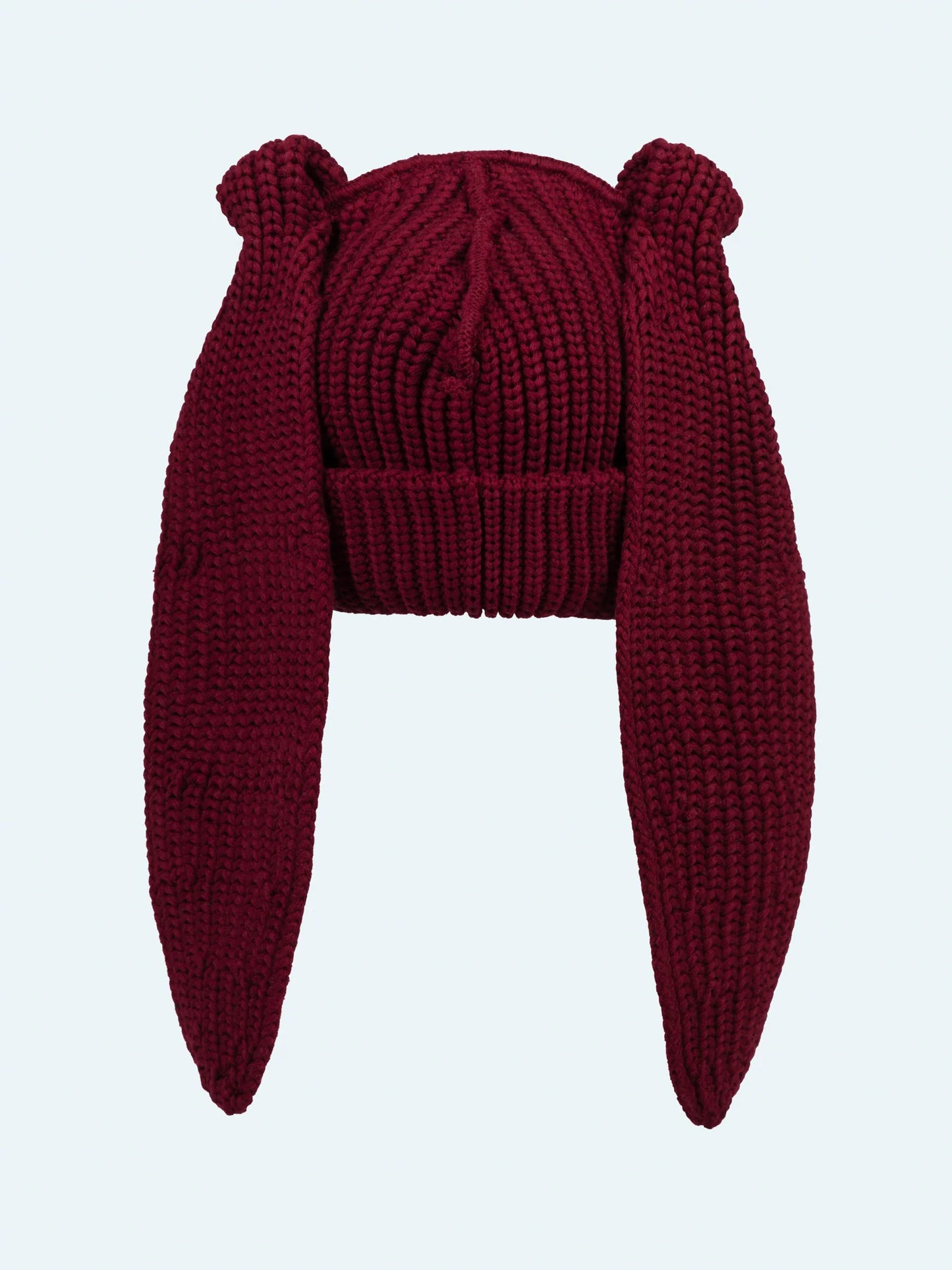 Charles Jeffrey LOVERBOY Chunky Rabbit Beanie Red