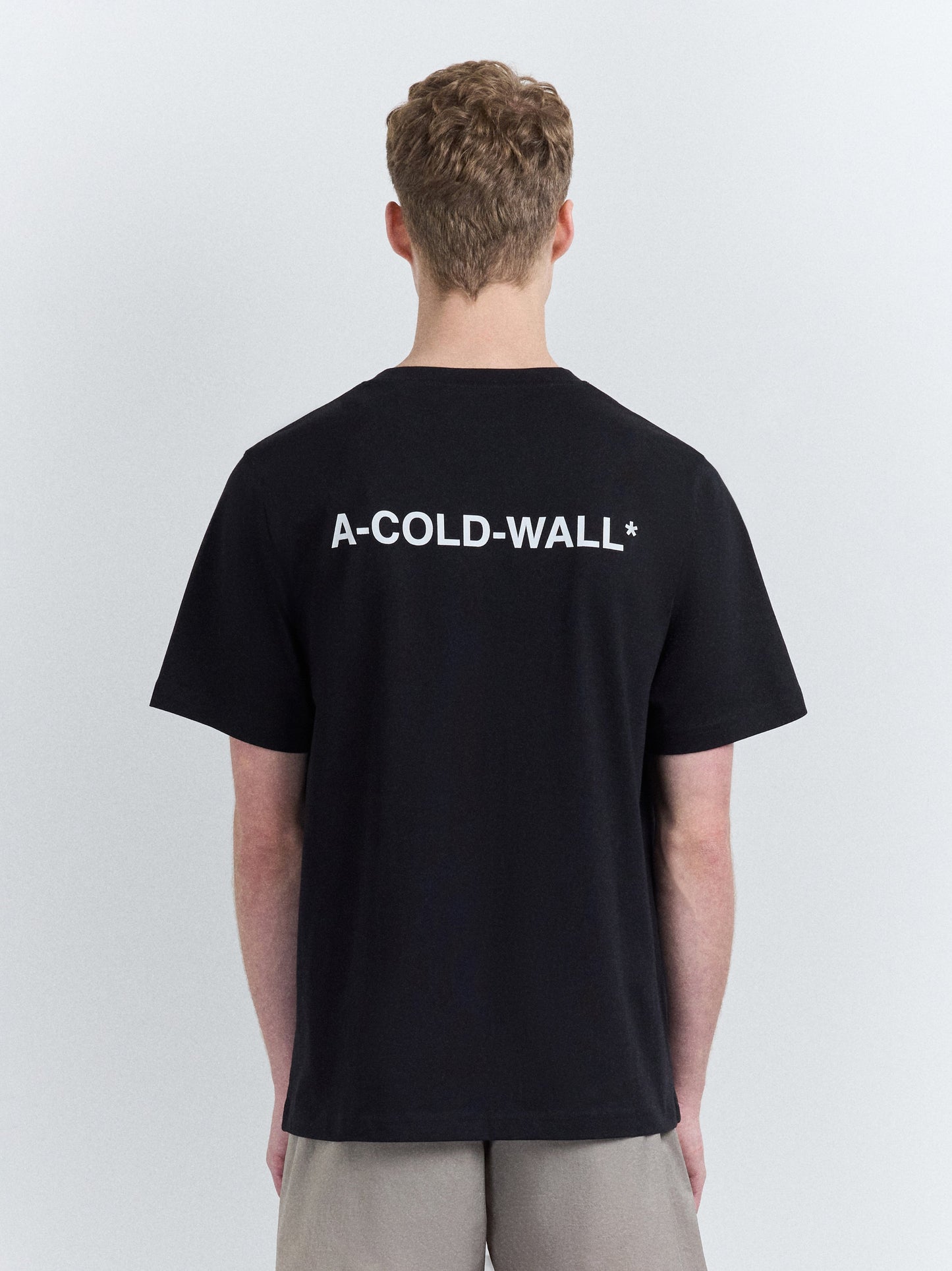 A Cold Wall Follet Logo T-Shirt Black