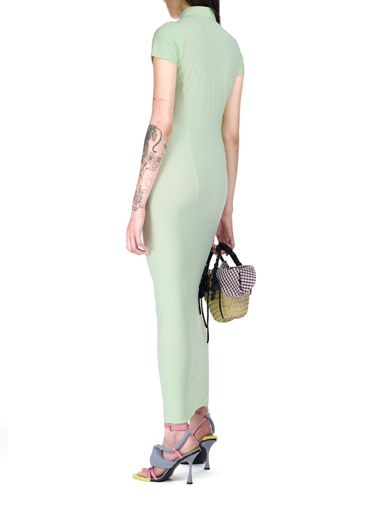 Ottolinger Twisted Reversable Dress Mint/Cream