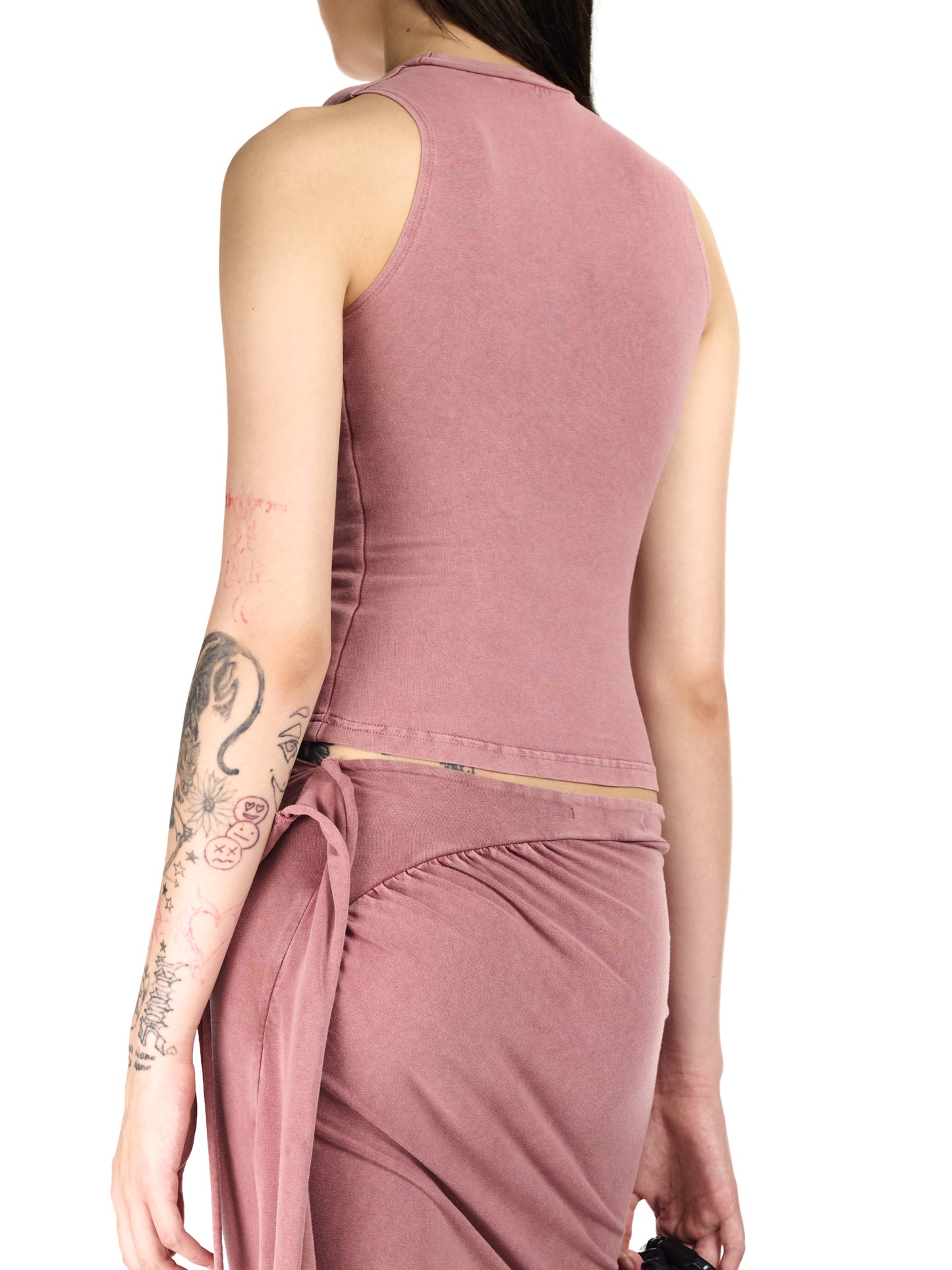 Ottolinger Donut Exo Tank Mauve Red