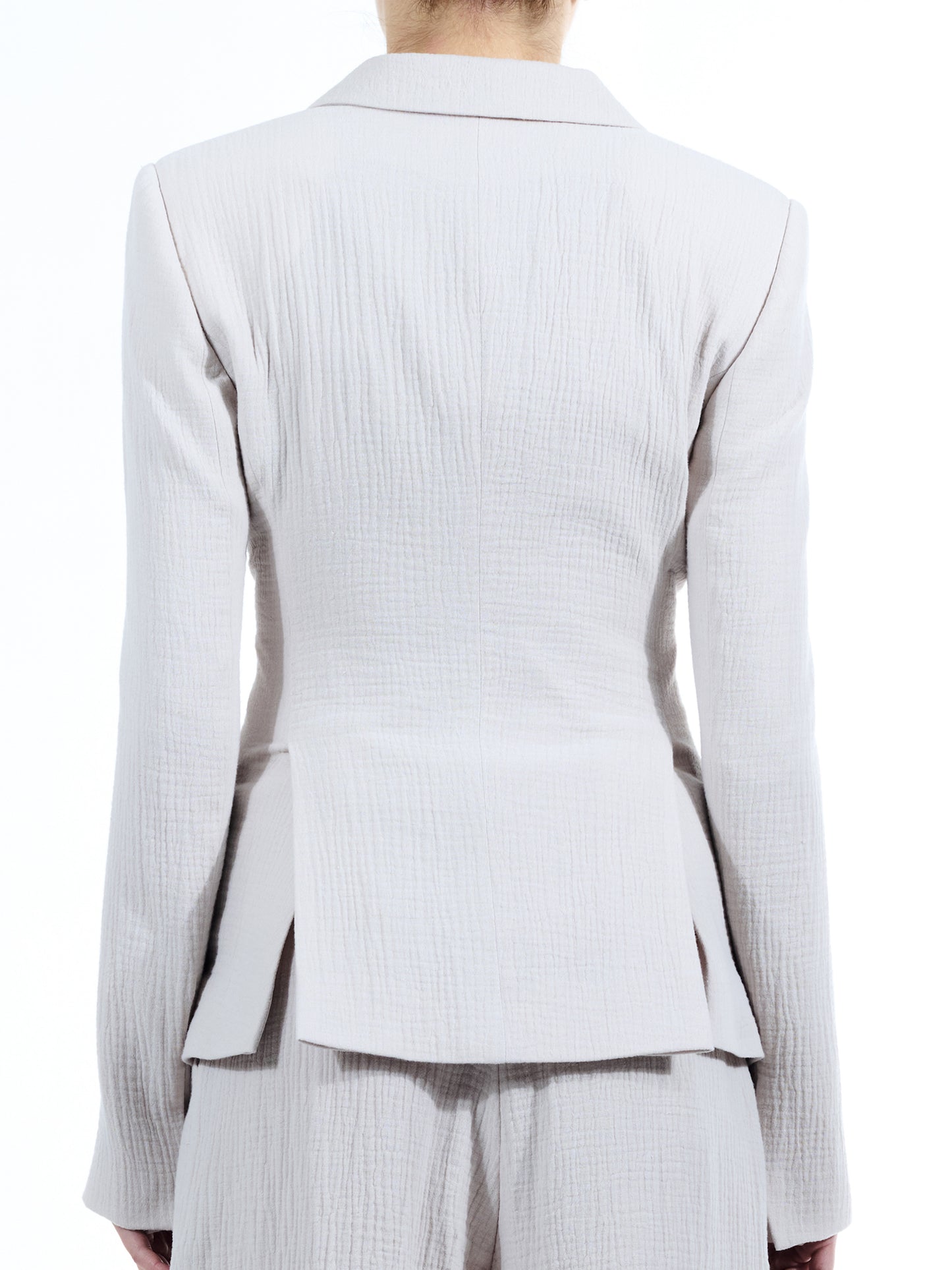 Ottolinger Fitted Mousseline Blazer Beige