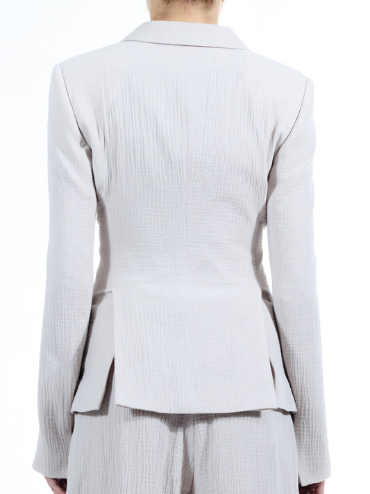 Ottolinger Fitted Mousseline Blazer Beige