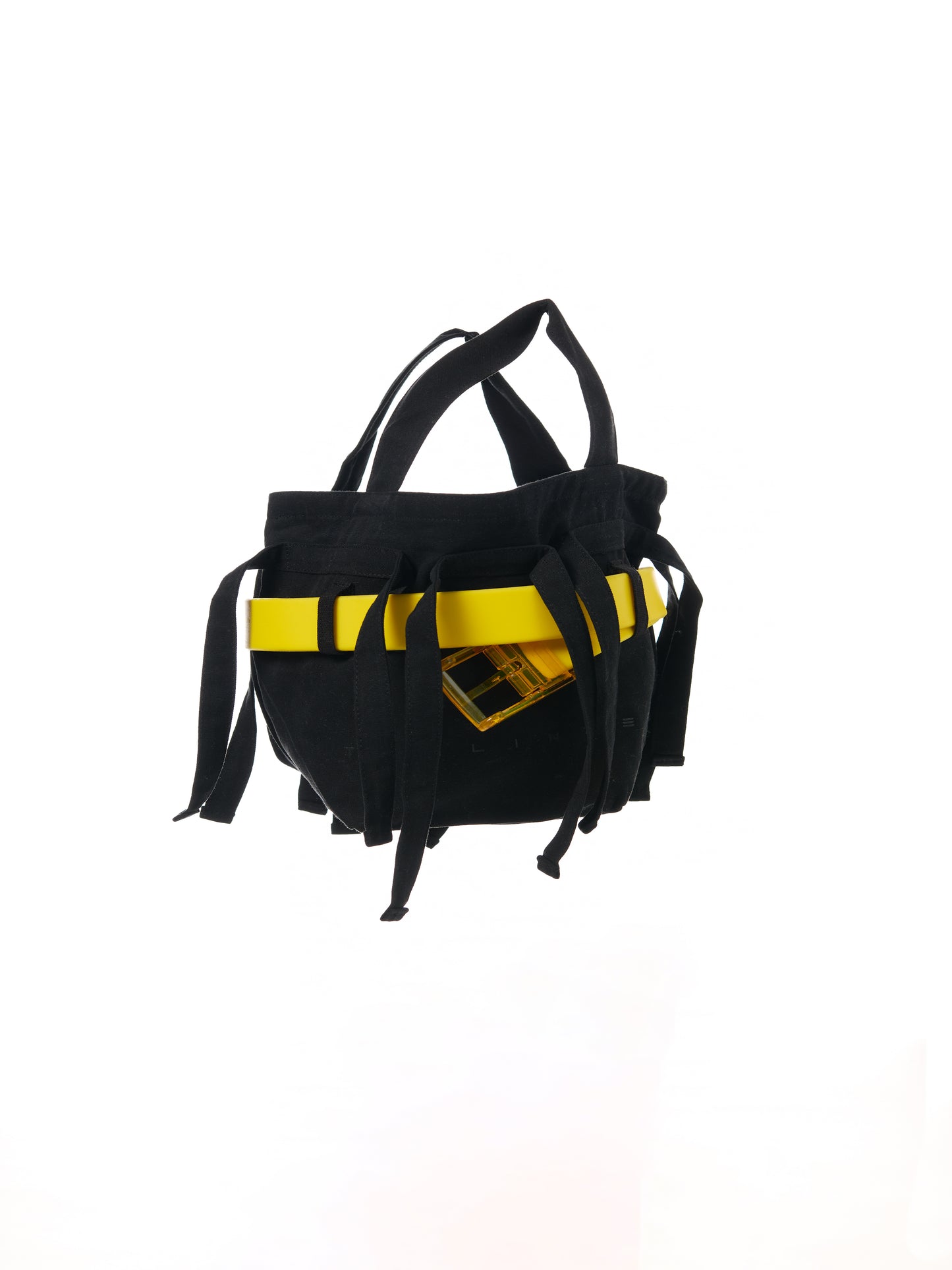 Ottolinger Belted Strappy Tote Bag Mini Black