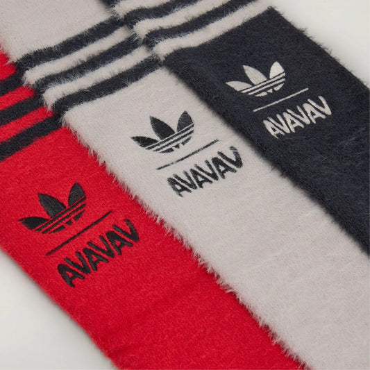 adidas Originals by AVAVAV Fuzzy Socks