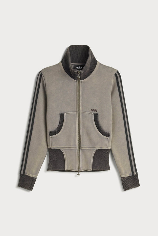 adidas Originals by Avavav Cropped Track Jacket Grey
