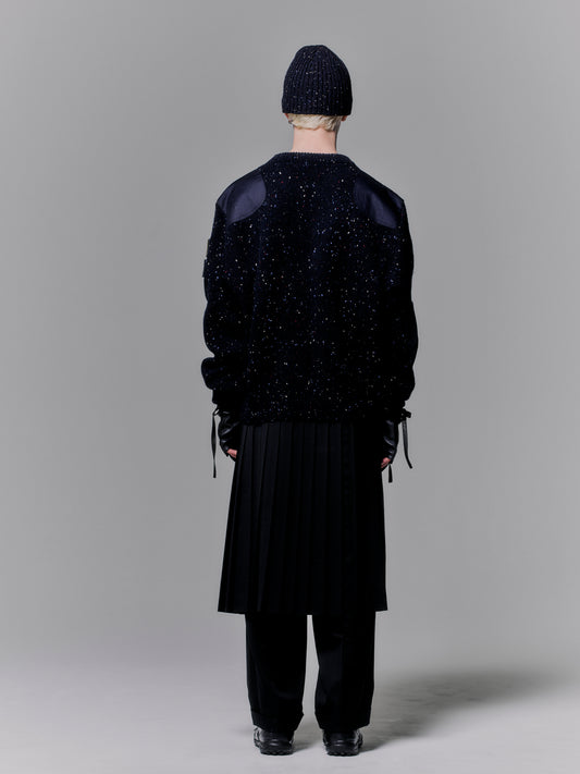 Cognomen Mixed Colour Command Sweater Navy