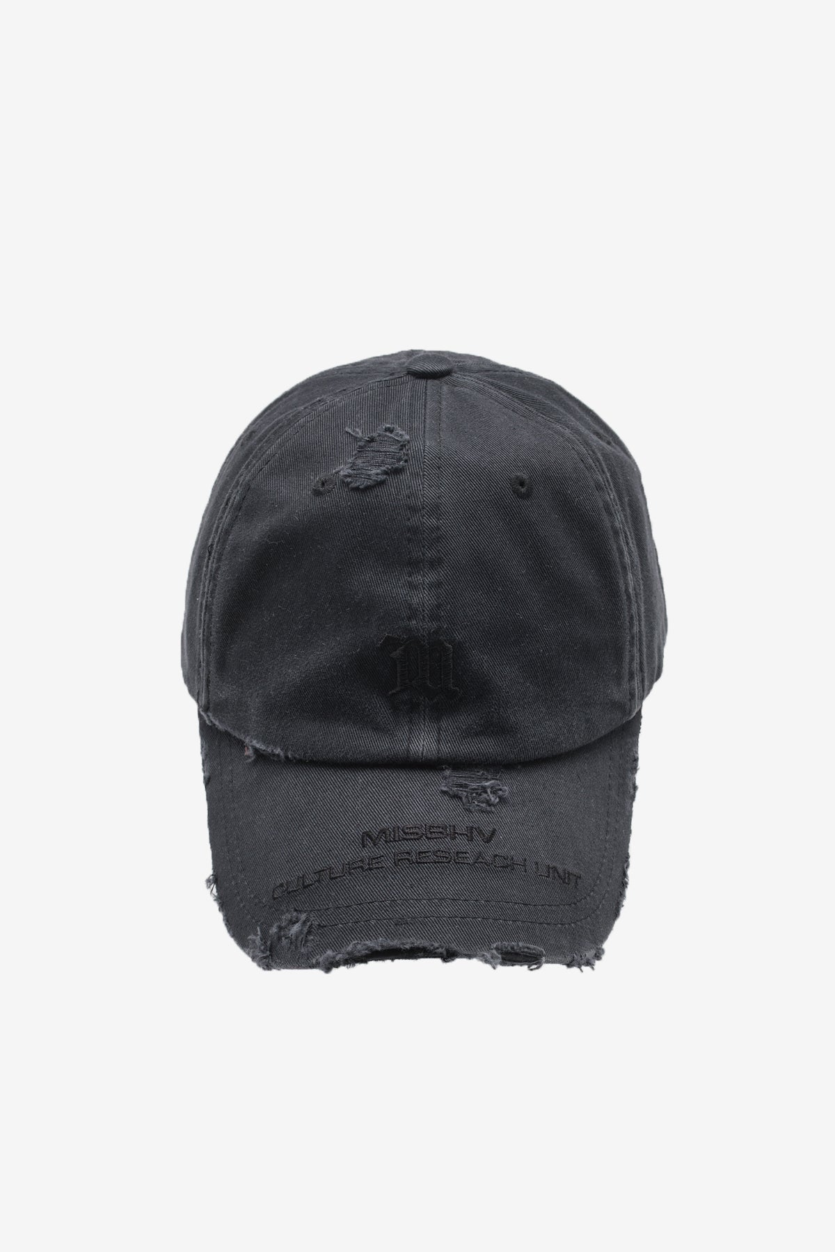 MISBHV Culture Research Unit Cap Washed Black
