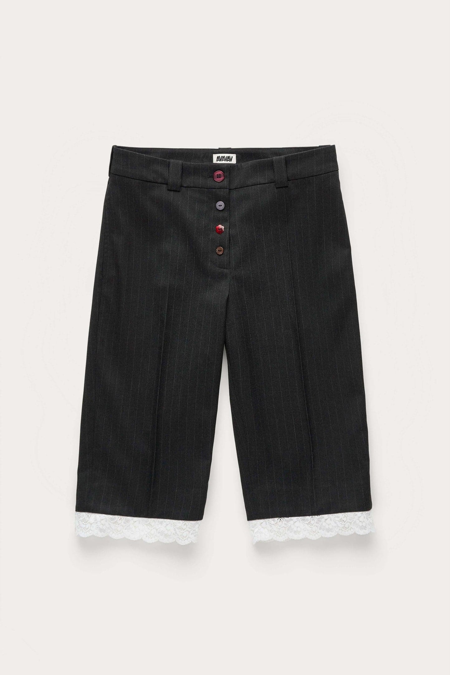 AVAVAV Suit Shorts With Buttons Black