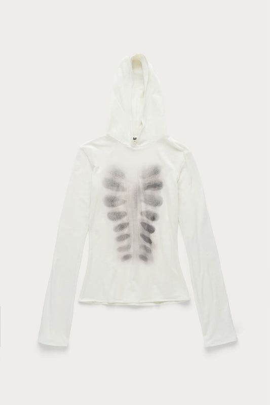AVAVAV Hooded Top Printed X-Ray White