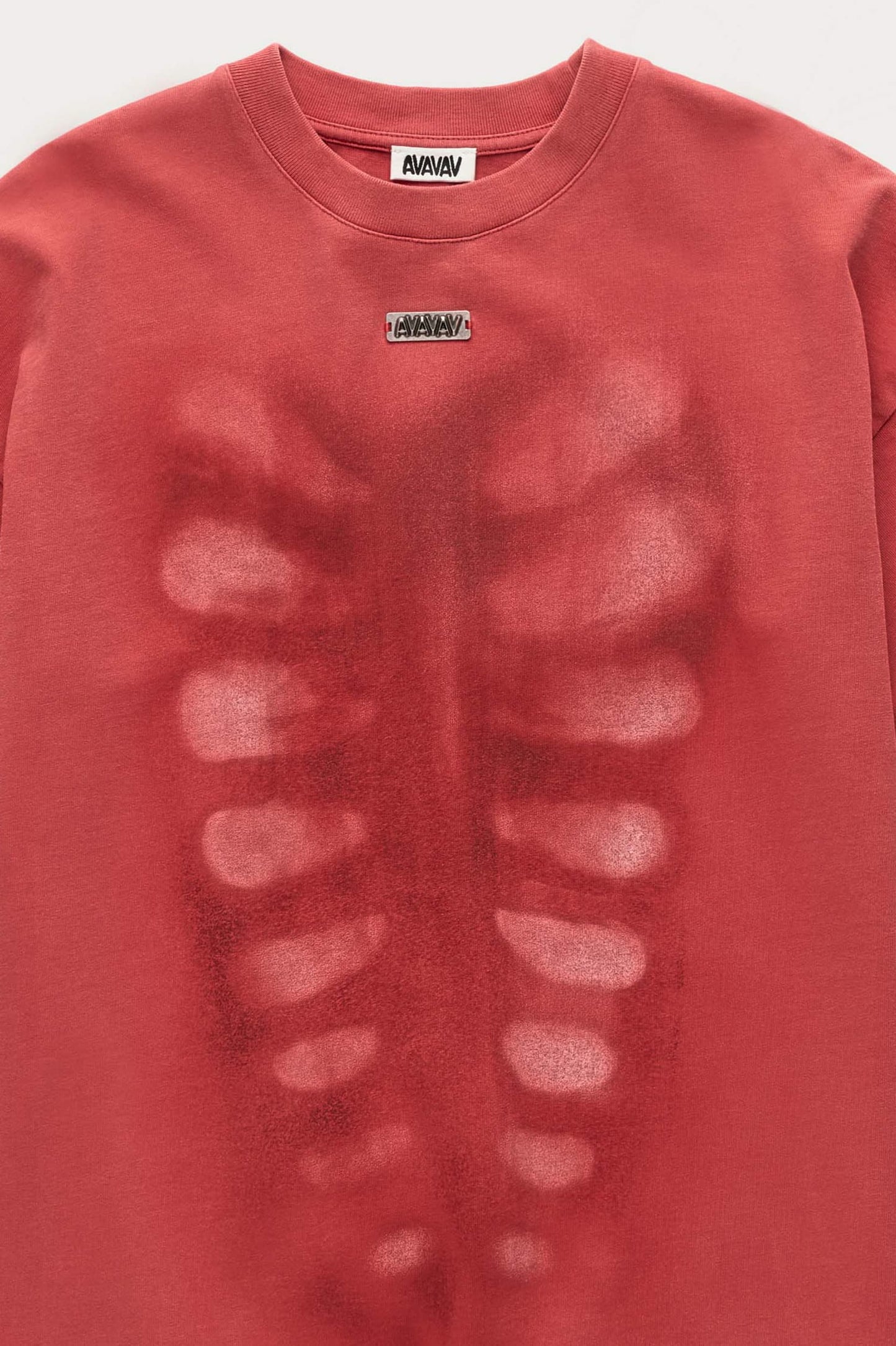 AVAVAV Printed T-Shirt X-Ray Red