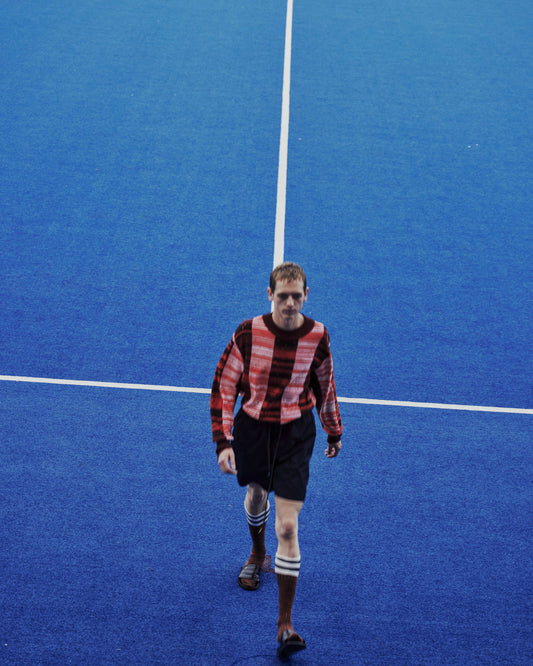 Cognomen Uniform Exchange Knit Orange Sweater