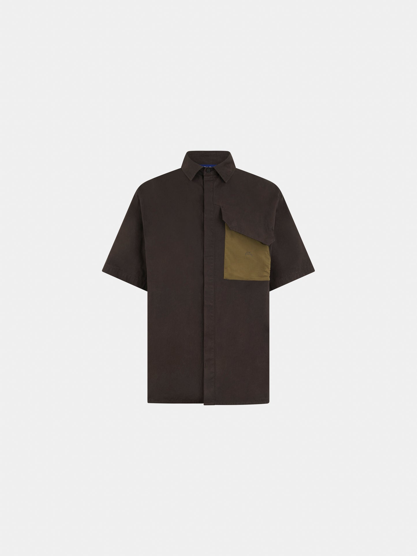 A Cold Wall Brunswick Short Sleeve Shirt Brown