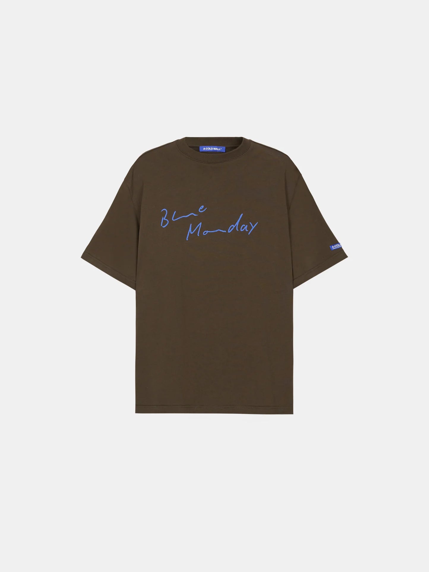 A Cold Wall Blue Monday T-Shirt Rust Blue