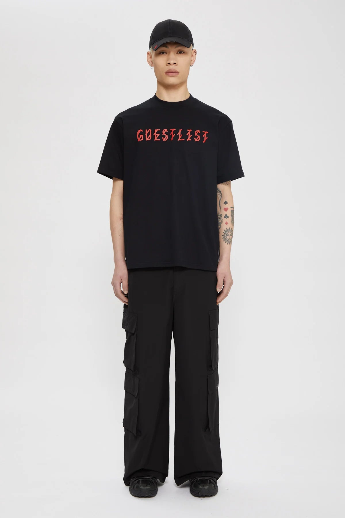 44Label Guestlist Tee Black