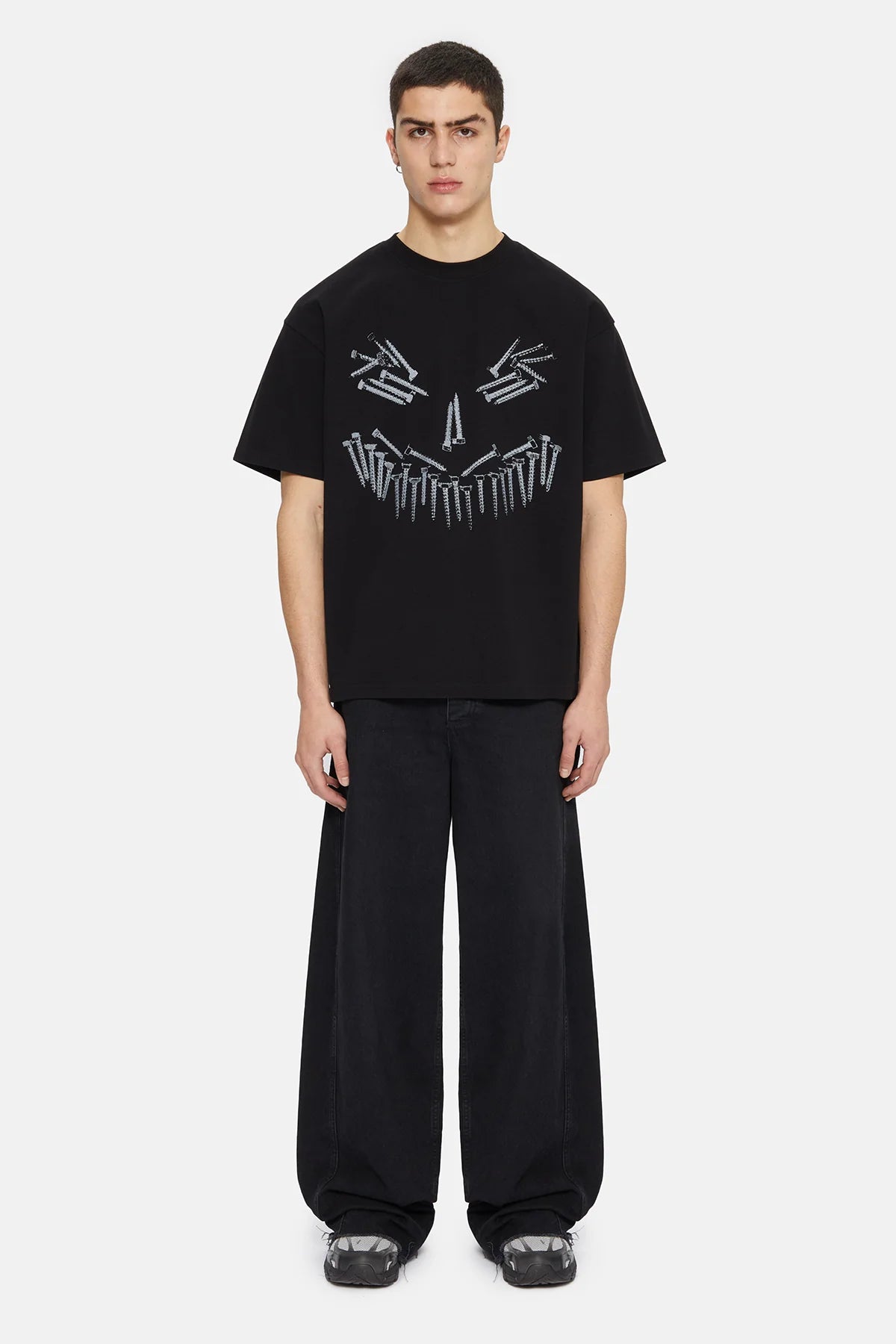 44Label Screws Tee Black