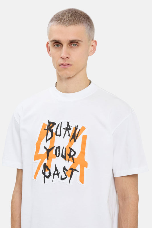 44Label Burn Your Past Tee White