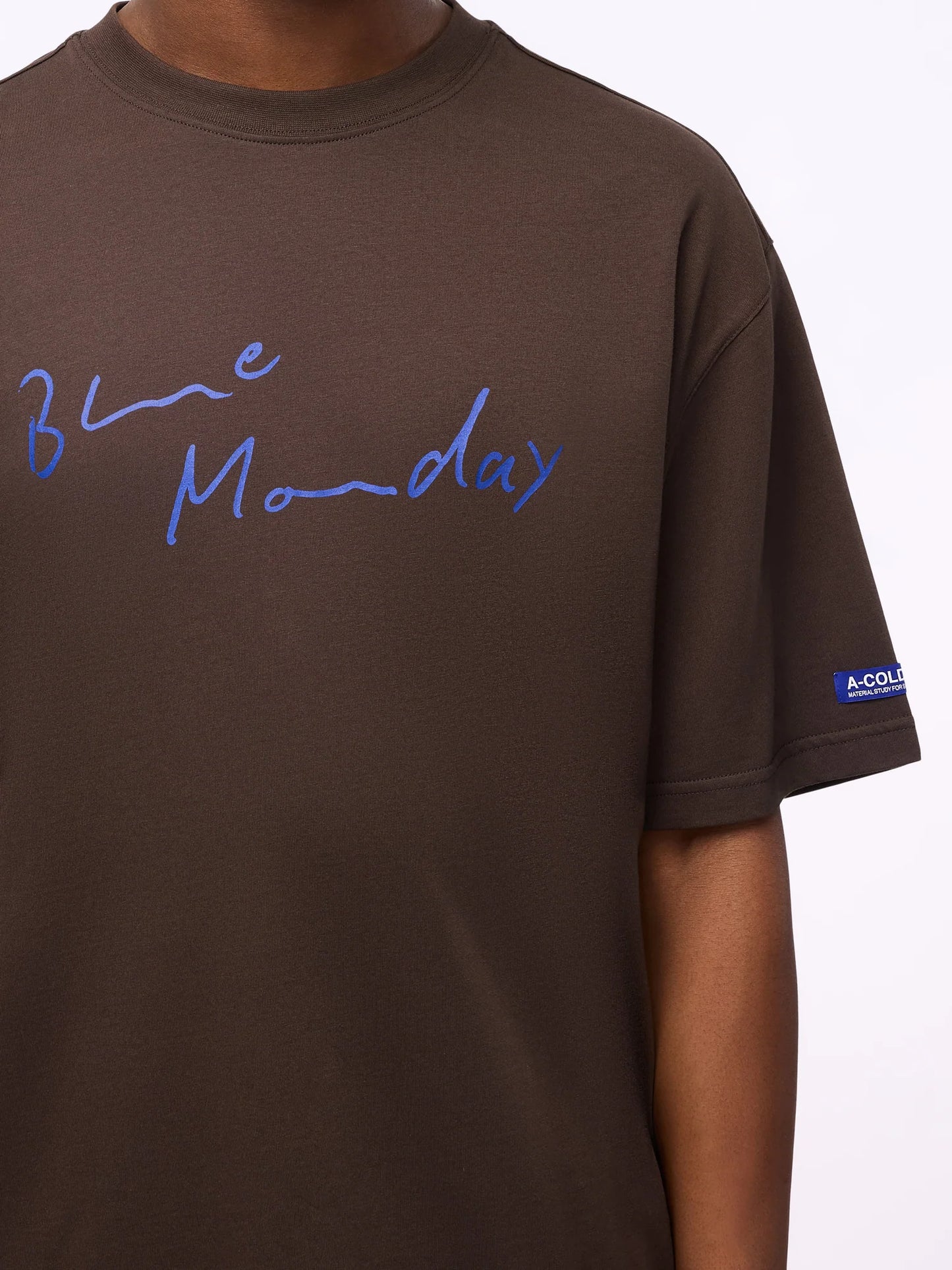 A Cold Wall Blue Monday T-Shirt Rust Blue