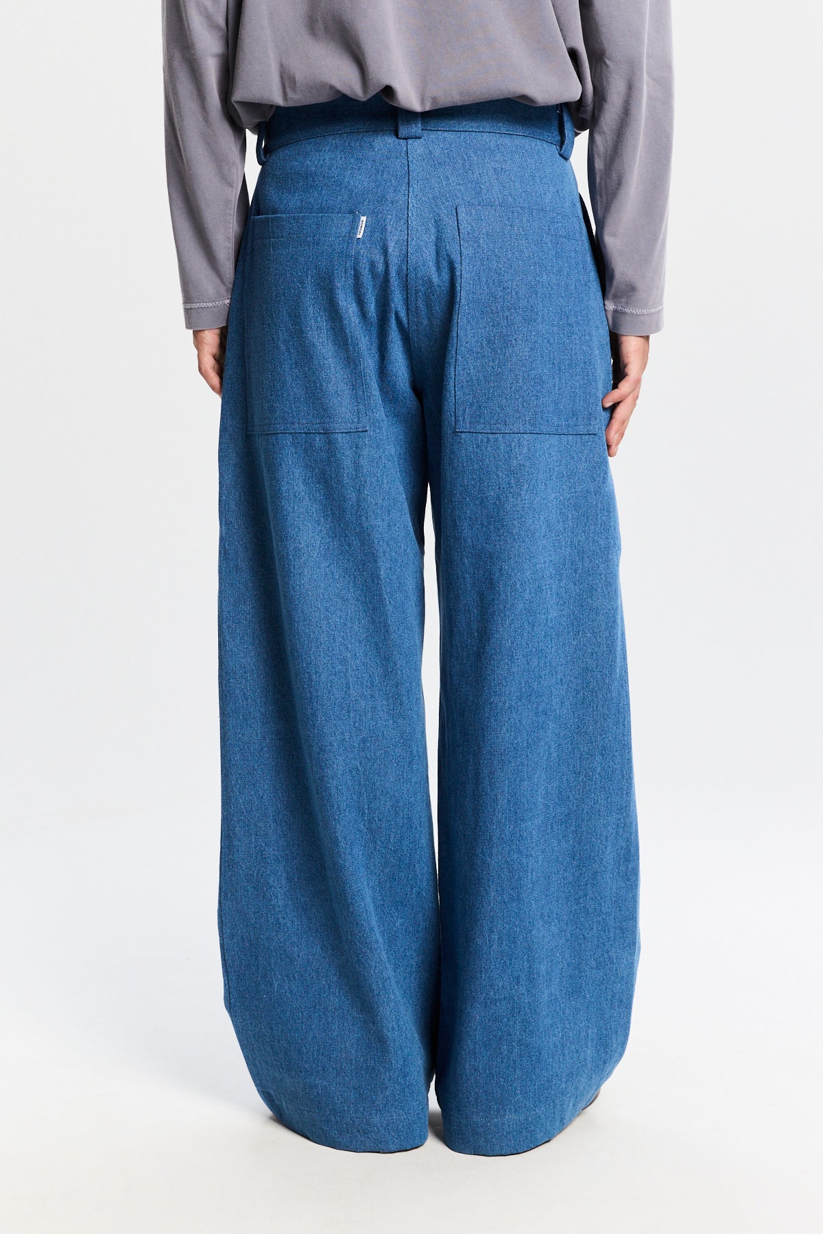 Bonsai Pence Super Loose Fit Pant Blue