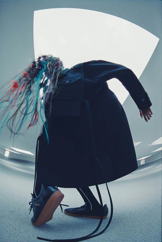 Cognomen Sportsman Wool Coat Navy