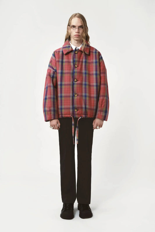 AVAVAV Checked Jacket Pink