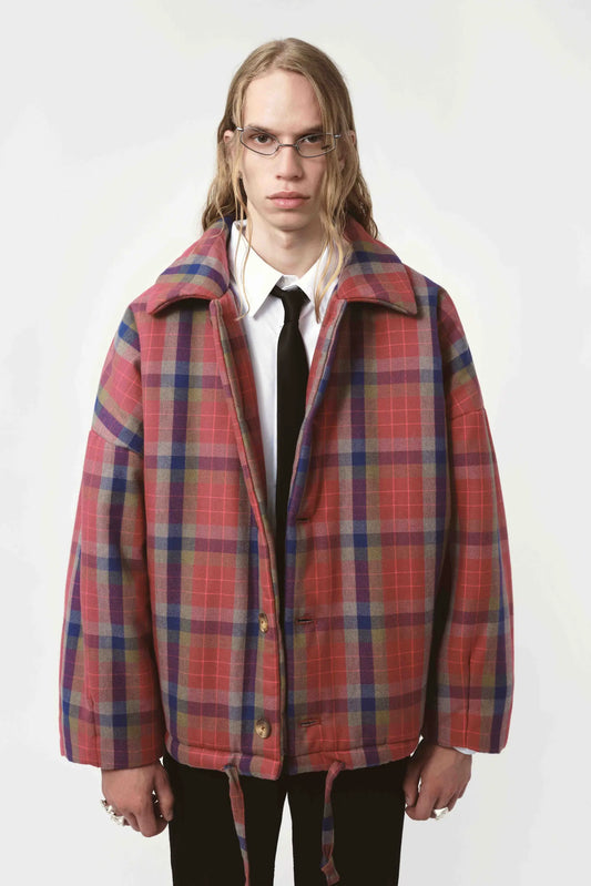 AVAVAV Checked Jacket Pink