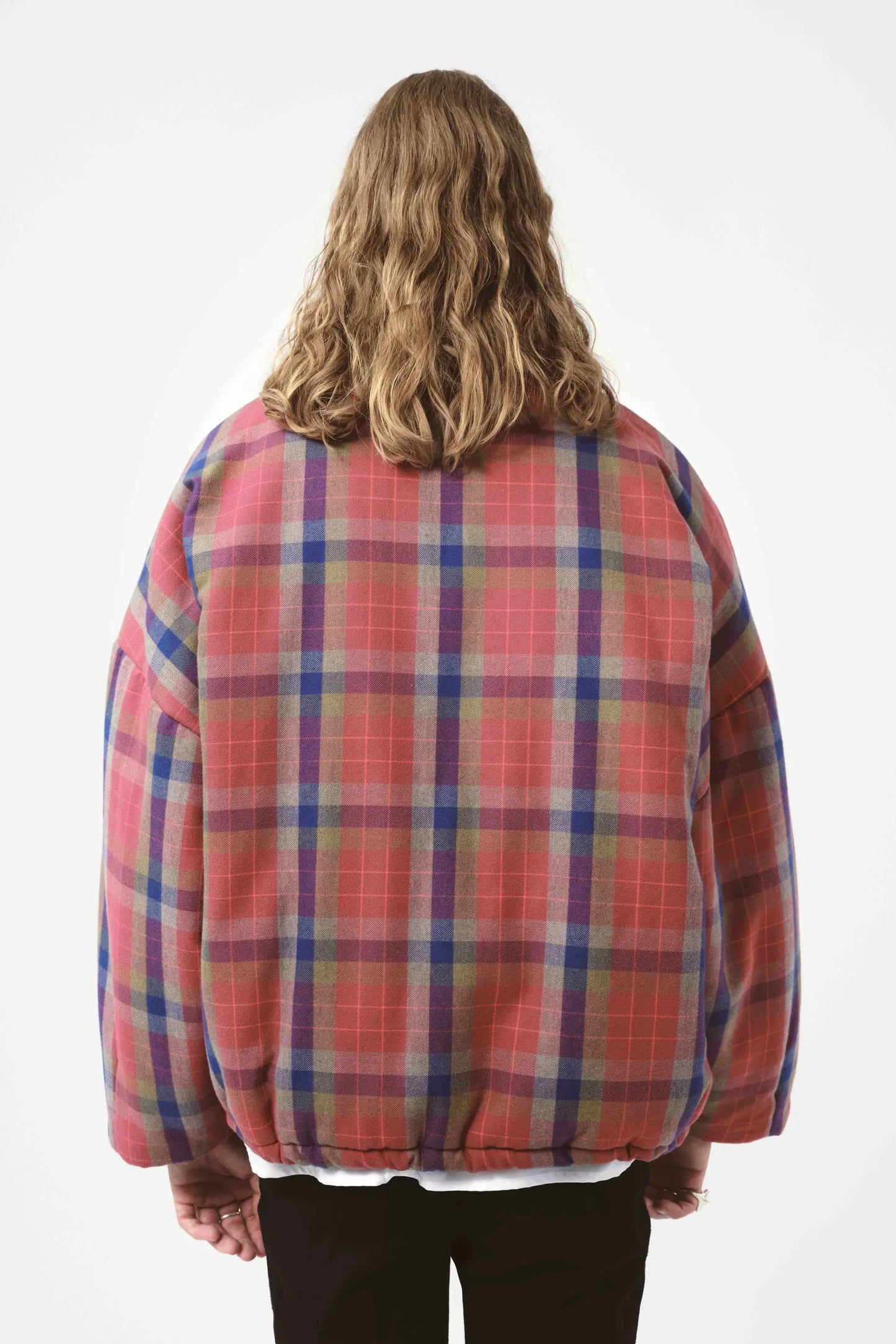 AVAVAV Checked Jacket Pink
