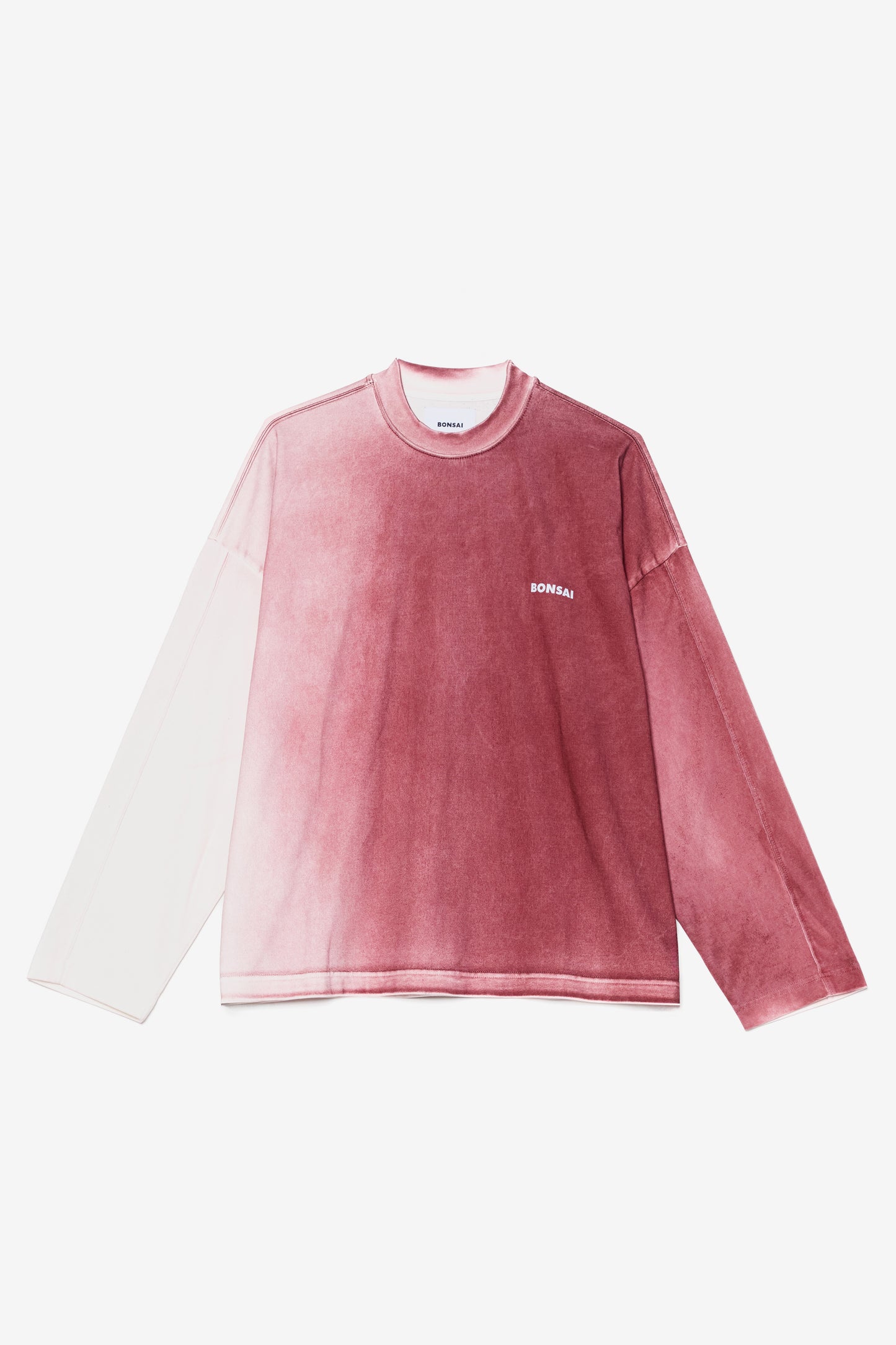 Bonsai Dye Longsleeve Tee Red
