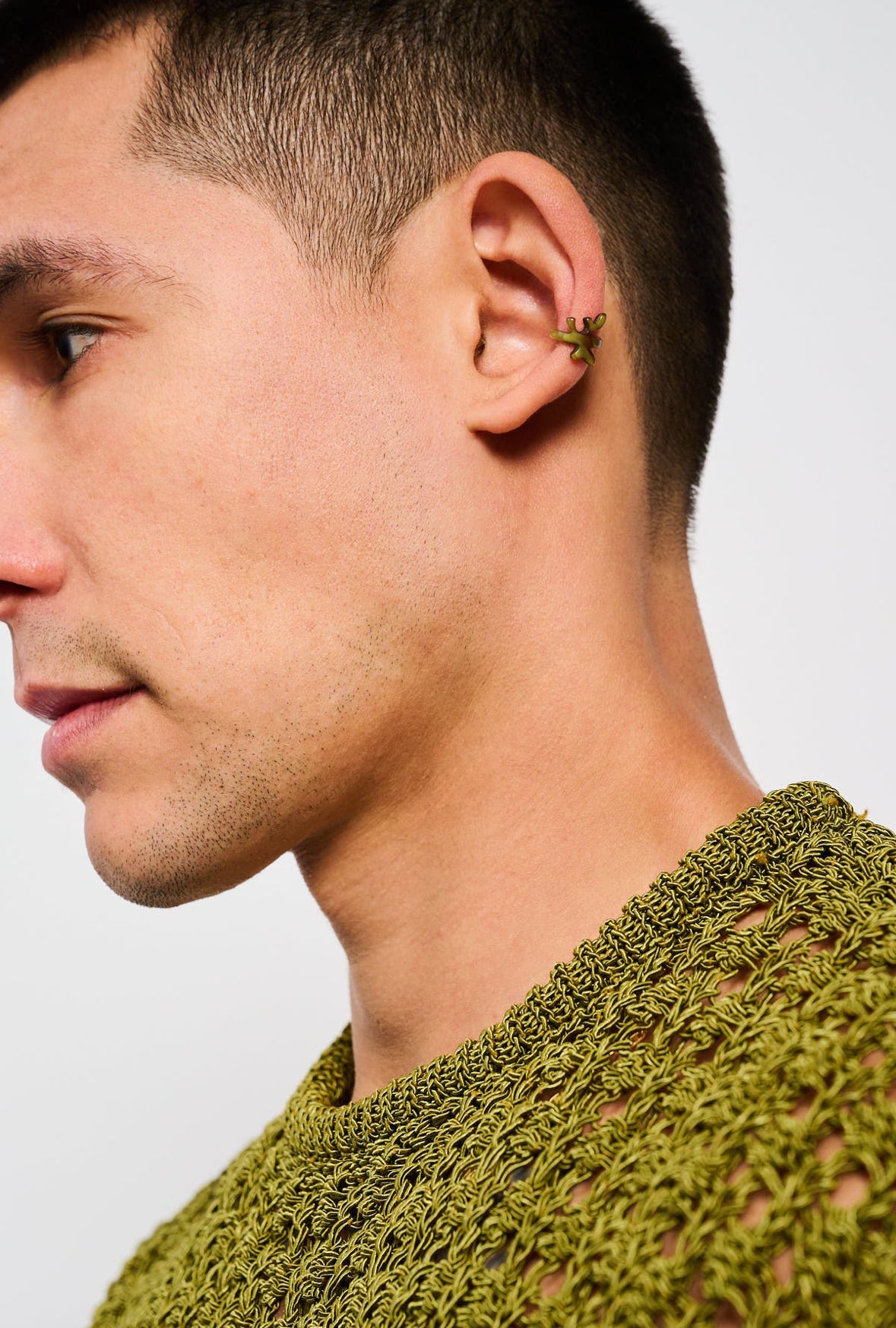 Bonsai Alberello Earcuff Green