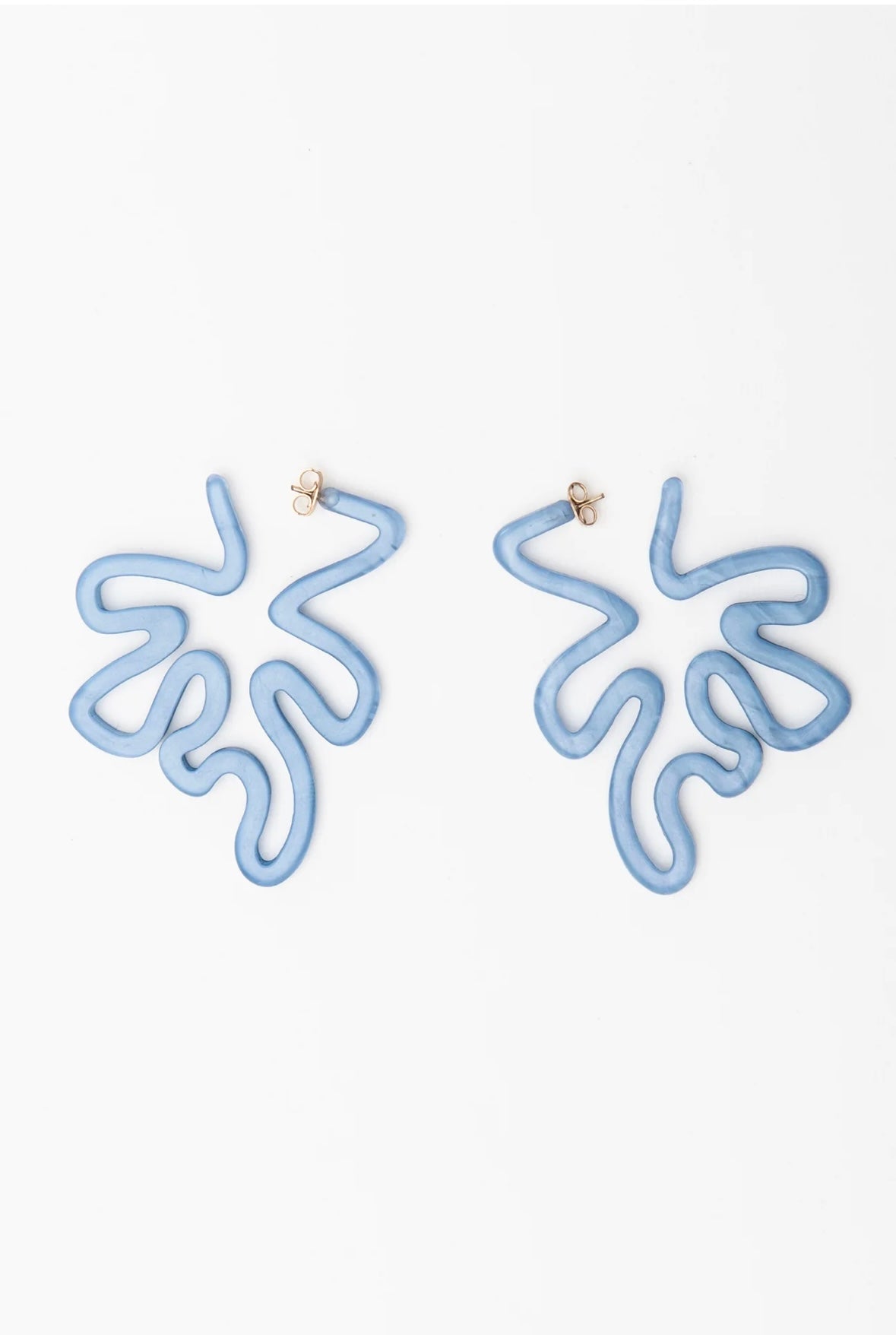 Bonsai Alberello Earrings Blue
