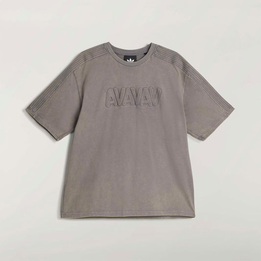 adidas Originals by AVAVAV Embossed T-Shirt Grey