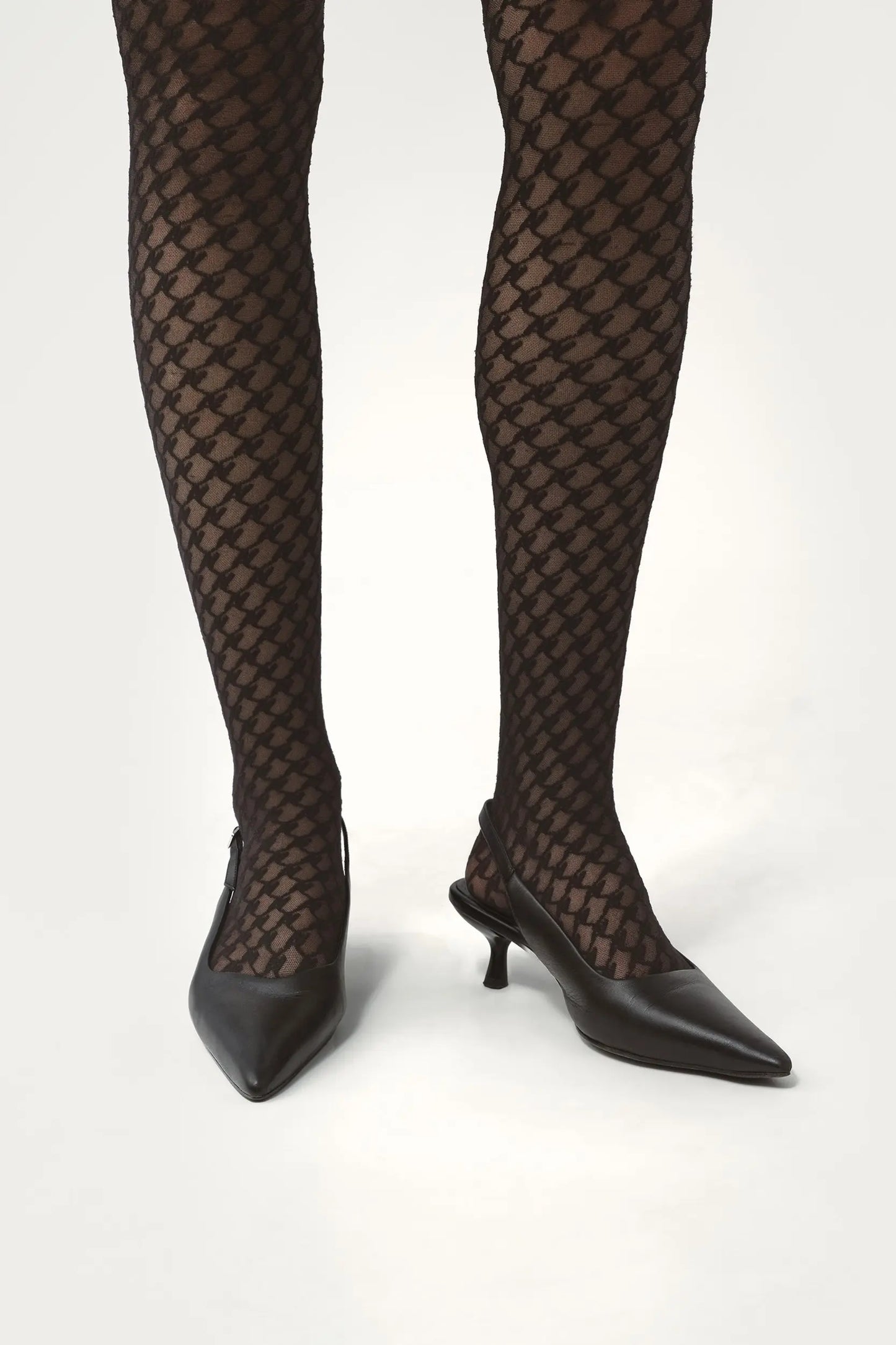 AVAVAV Monogram Tights Black