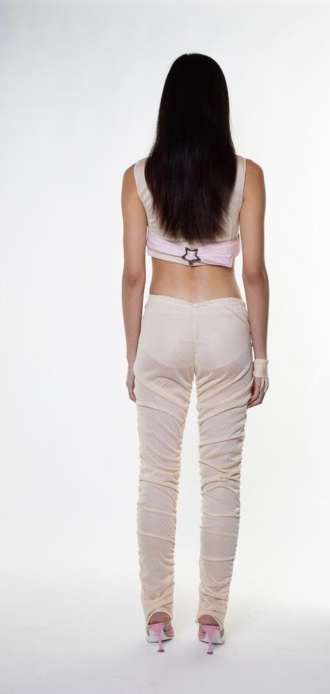Giorgiandreazza Pijama Ruffie Leggins Cream