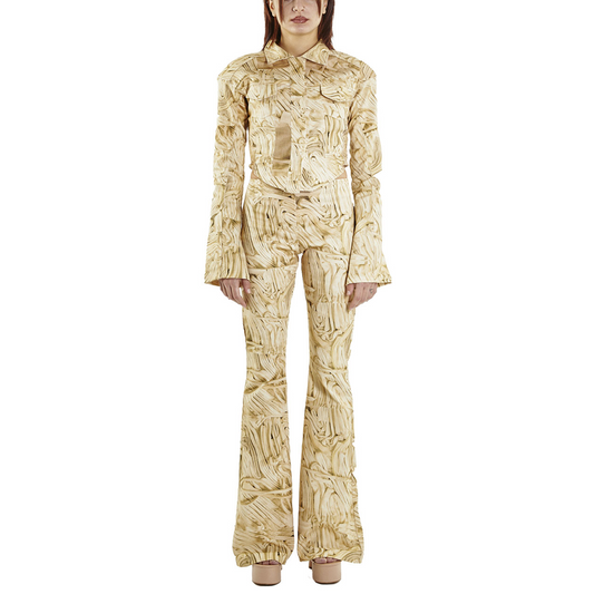 Giorgiandreazza Skifü Crop Jacket Beige