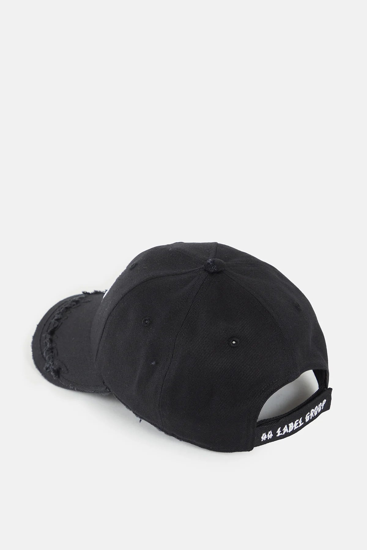 44Label Raw Logo Cap Black