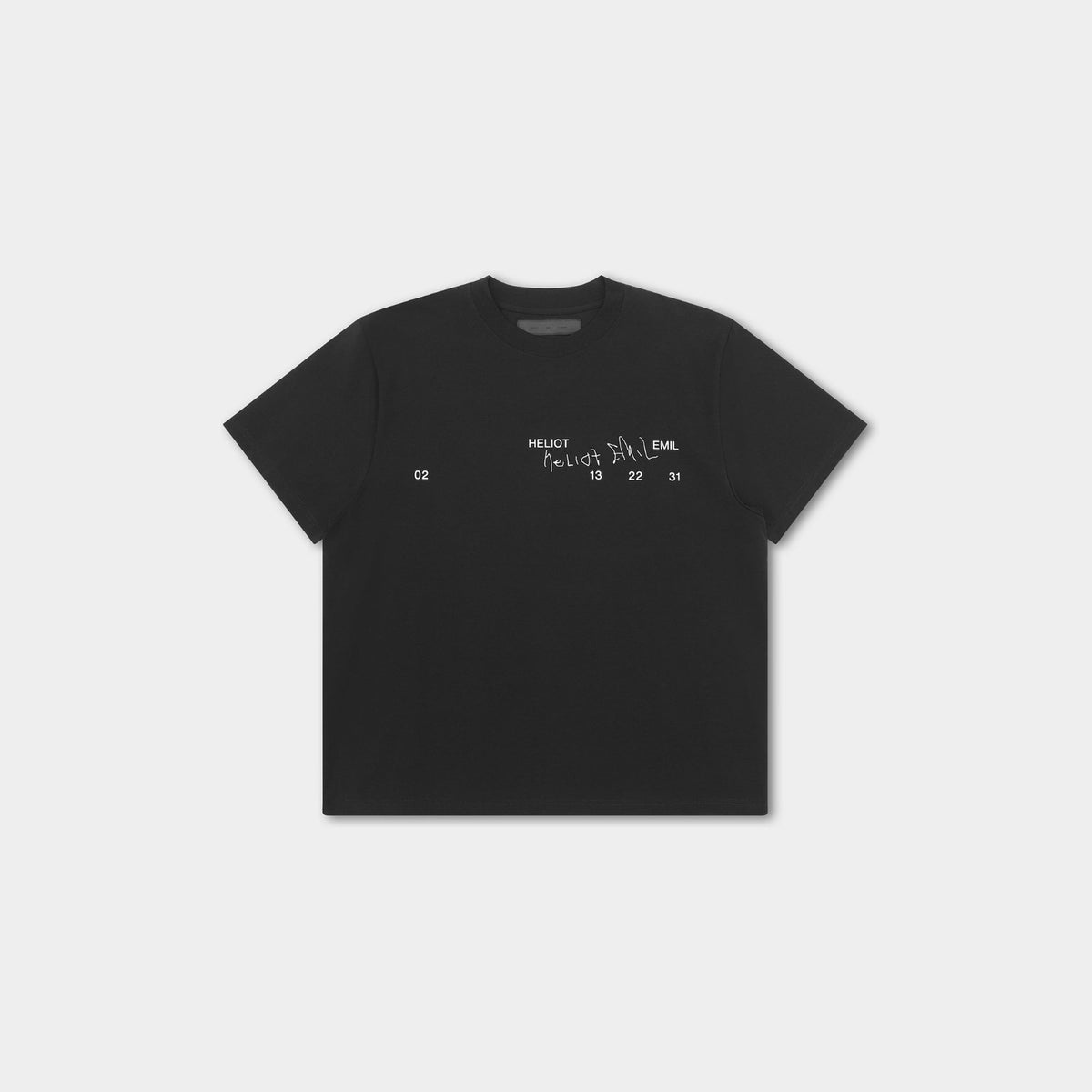 Heliot Emil Fulgens T-shirt Black