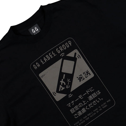 44Label Mute Corrosion Tee Black