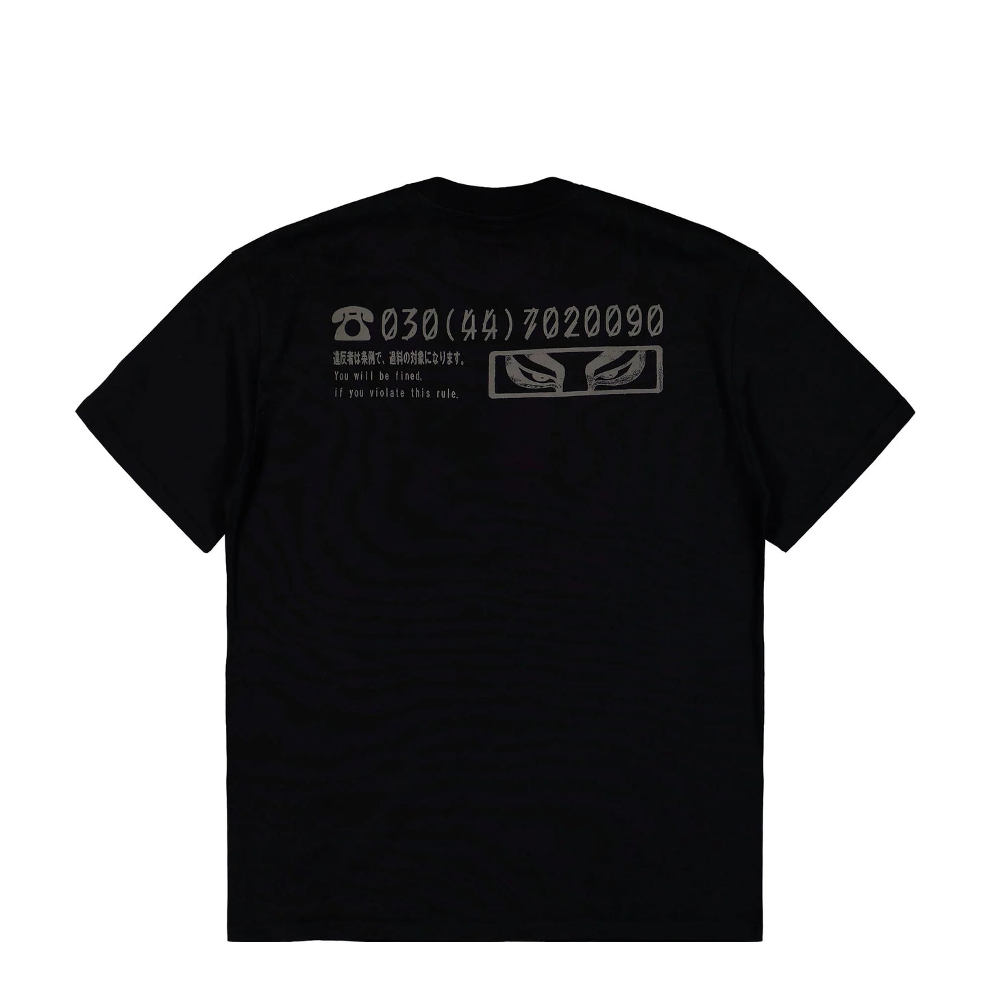 44Label Mute Corrosion Tee Black