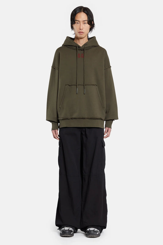 44Label Faded Gen Hoodie Green