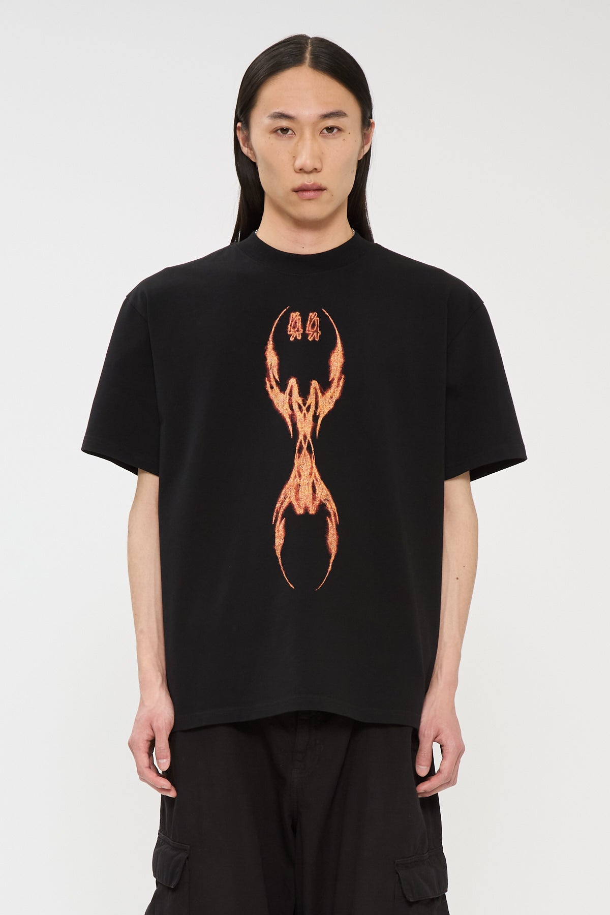 44Label Y2K World Fire Black