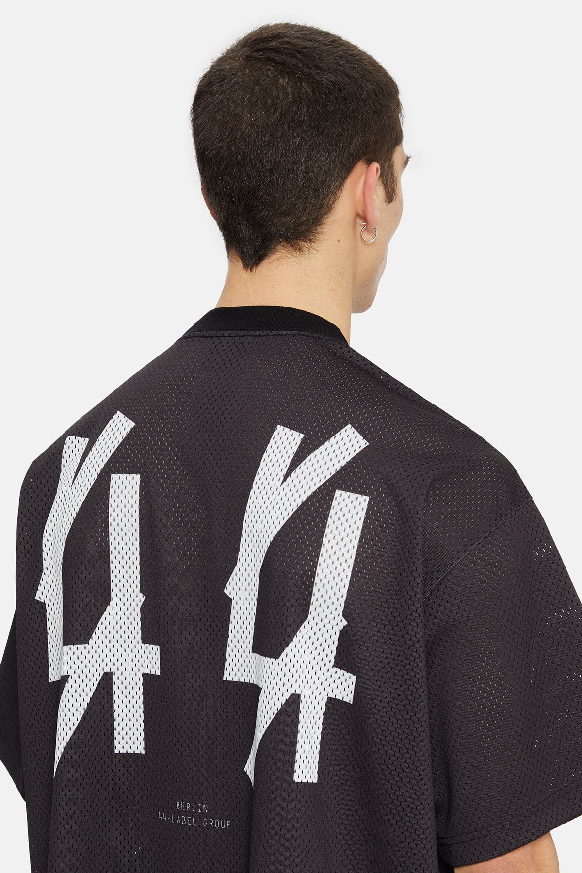 44Label Soccer Tee Black