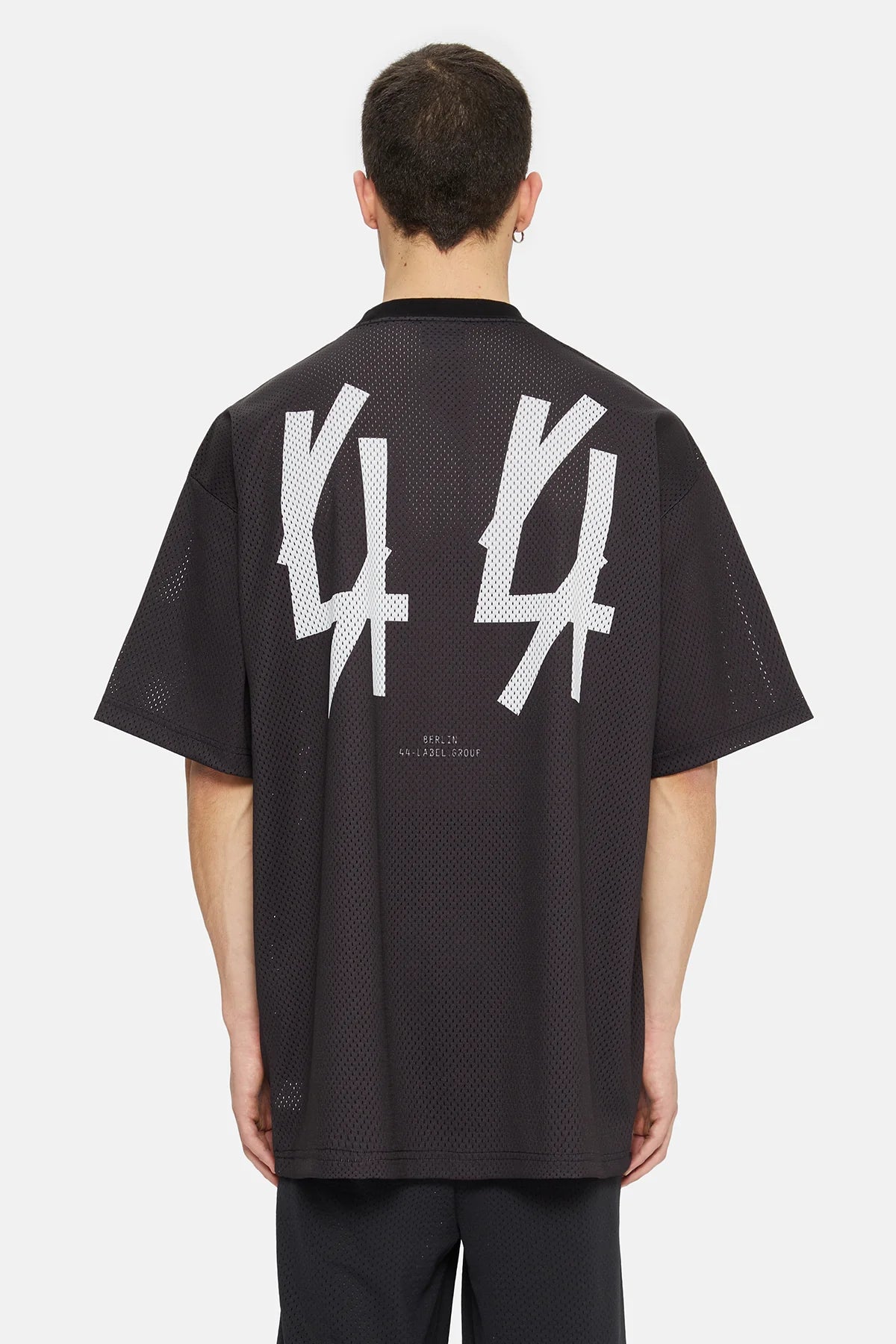 44Label Soccer Tee Black