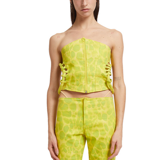 Giorgiandreazza Circle Lime Top