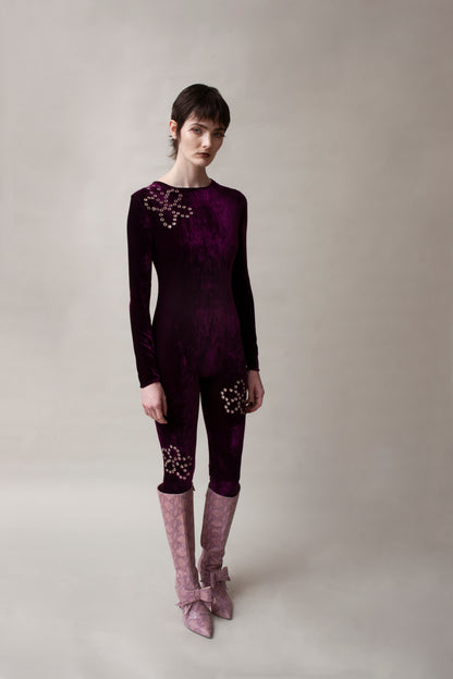 Florentina Leitner Chloe Catsuit Bordeaux