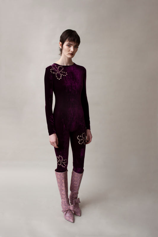 Florentina Leitner Chloe Catsuit Bordeaux