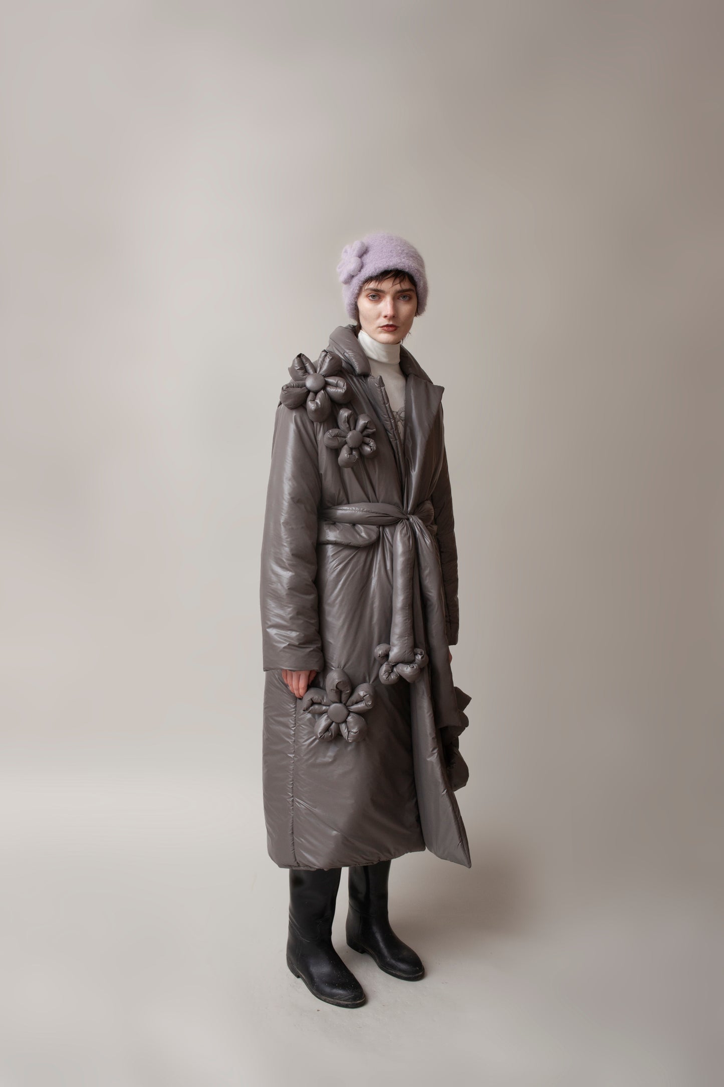 Florentina Leitner Carla Coat Grey