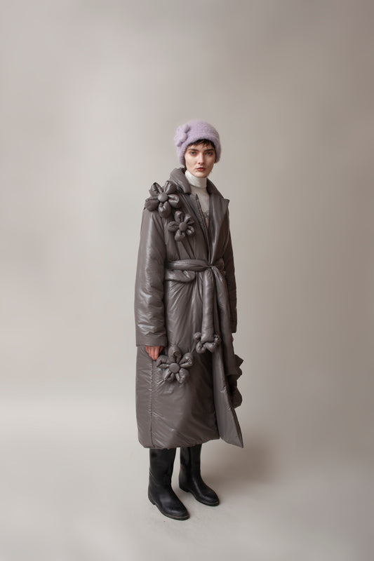 Florentina Leitner Carla Coat Grey