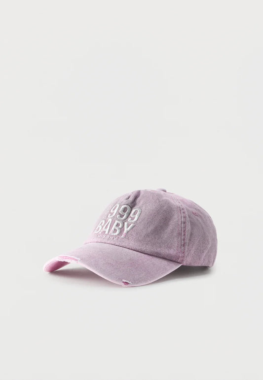 MISBHV 999 Baby Cap Washed Pink