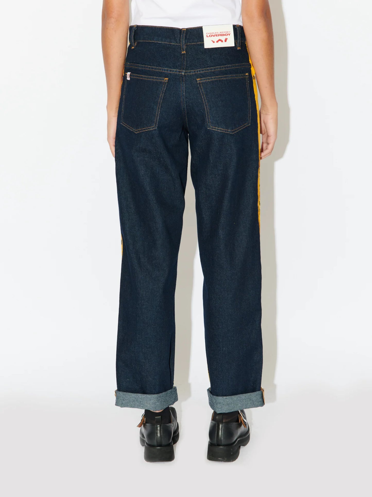 Charles Jeffrey LOVERBOY Art Denim Jeans Multicolor
