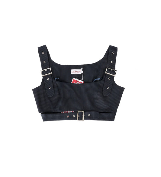 Charles Jeffrey LOVERBOY Belt Bralette Blue